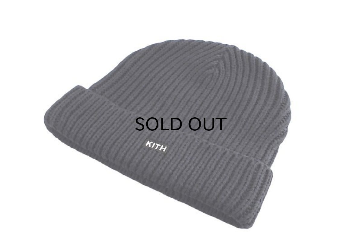 画像1: KITH NYC BOX LOGO BEANIE (1)