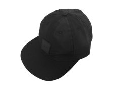 画像1: LQQK STUDIO RUBBER LOGO NYLON STRAPBACK CAP (1)