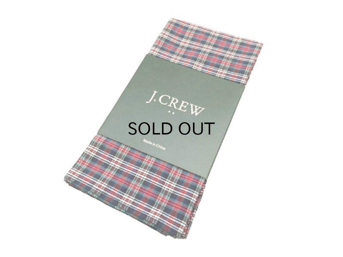 画像1: J.CREW CHECK HANDKERCHIE (1)