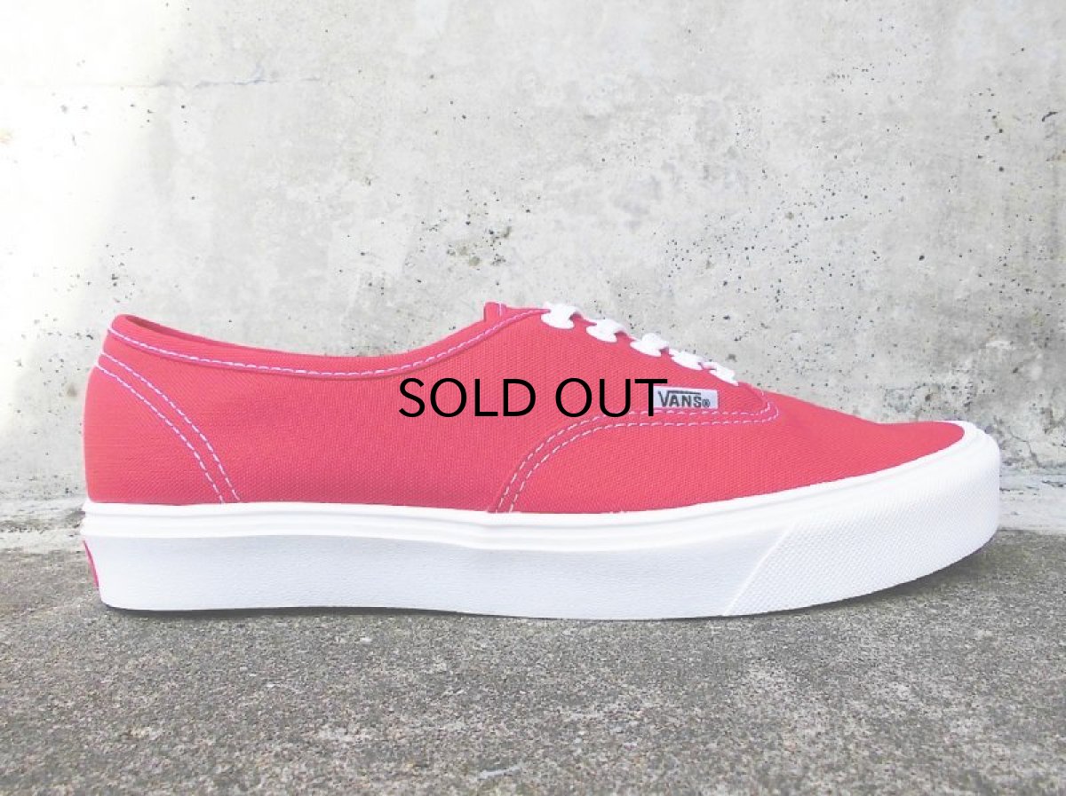 画像1: VANS LXVI AUTHENTIC LITE【RED】 (1)