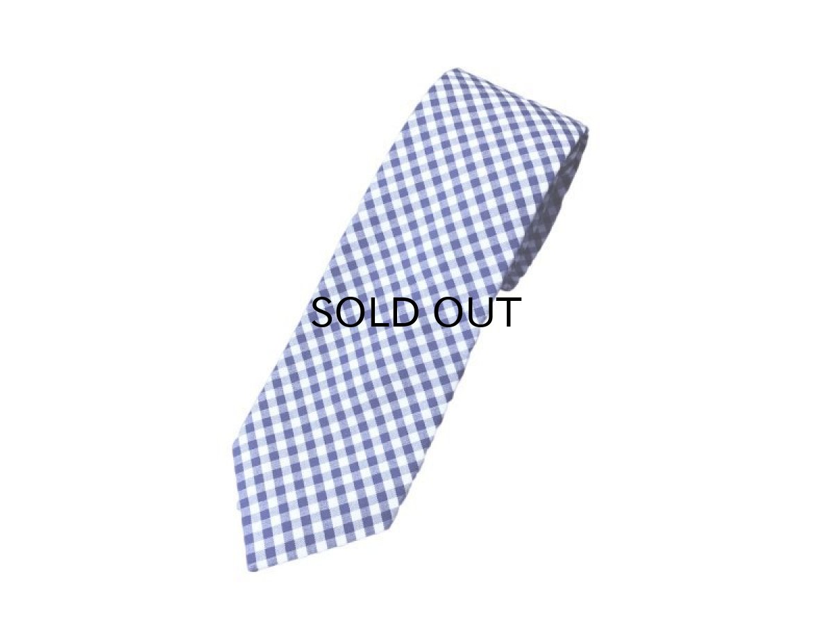 画像1: J.CREW GINGHAM CHECK TIE (1)