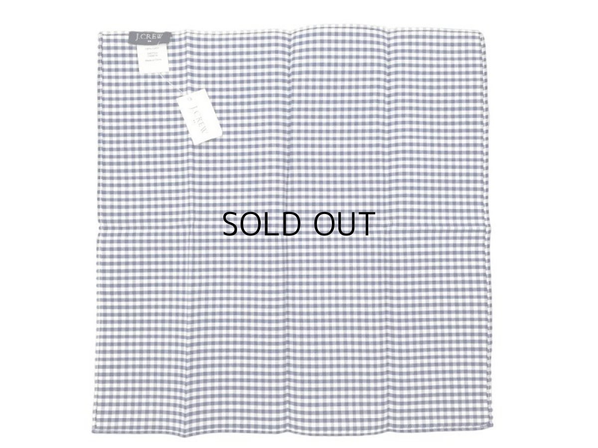 画像3: J.CREW GINGHAM CHECK HANDKERCHIE (3)