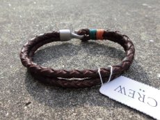 画像3: J.CREW LEATHER BRAIDED BRACELET (3)