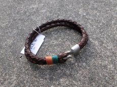 画像2: J.CREW LEATHER BRAIDED BRACELET (2)