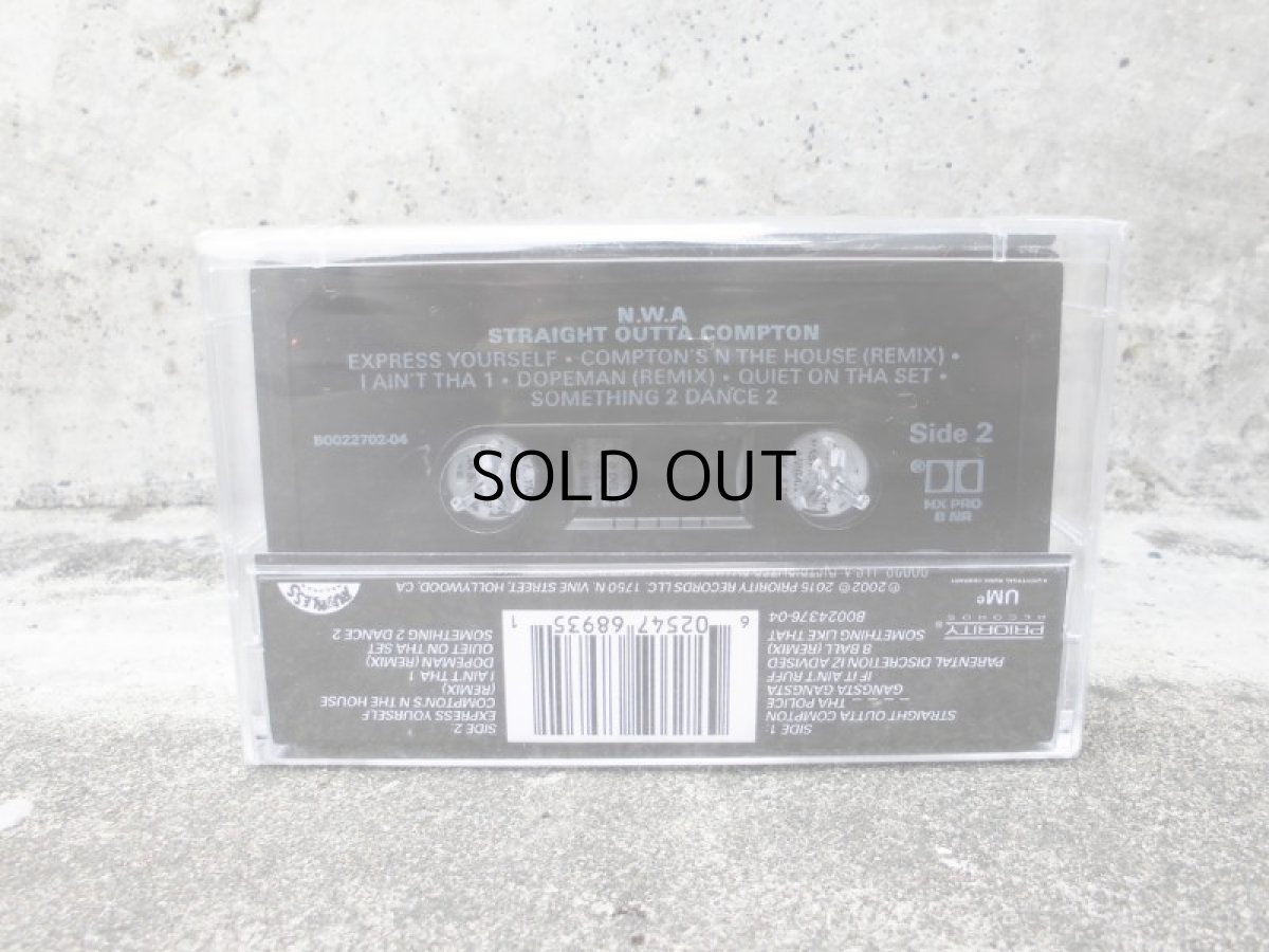 画像2: N.W.A CASSETTE TAPE "STRAIGHT OUTTA COMPTON" (2)