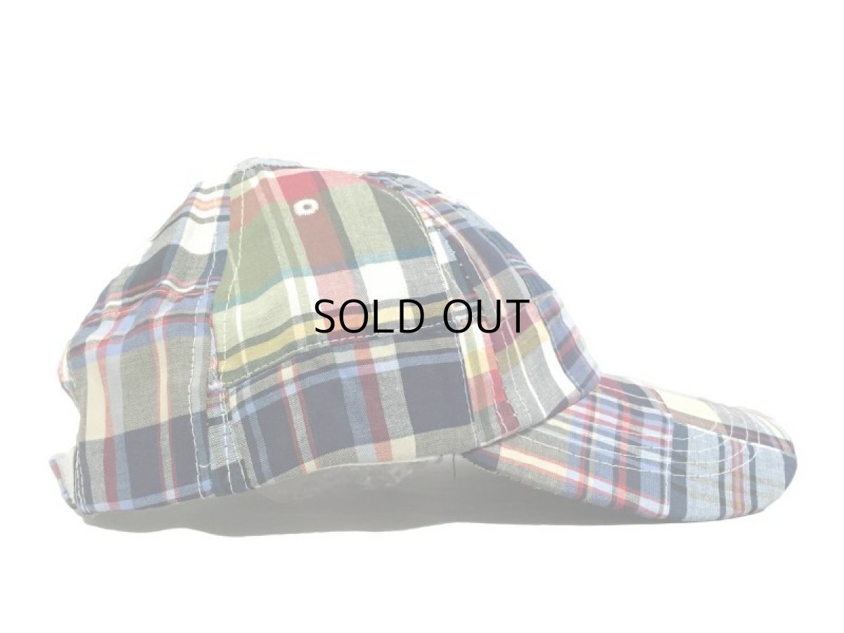 画像2: BROOKS BROTHERS MADRAS CHECK BASEBALL CAP (2)