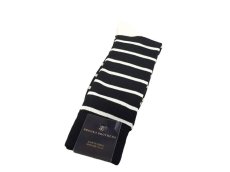 画像1: BROOKS BROTHERS BORDER SOCKSBROOKS (1)