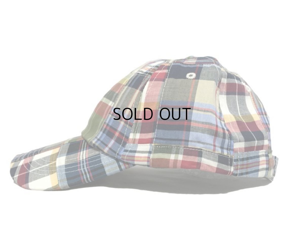 画像4: BROOKS BROTHERS MADRAS CHECK BASEBALL CAP (4)
