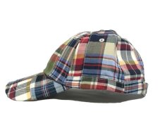 画像4: BROOKS BROTHERS MADRAS CHECK BASEBALL CAP (4)