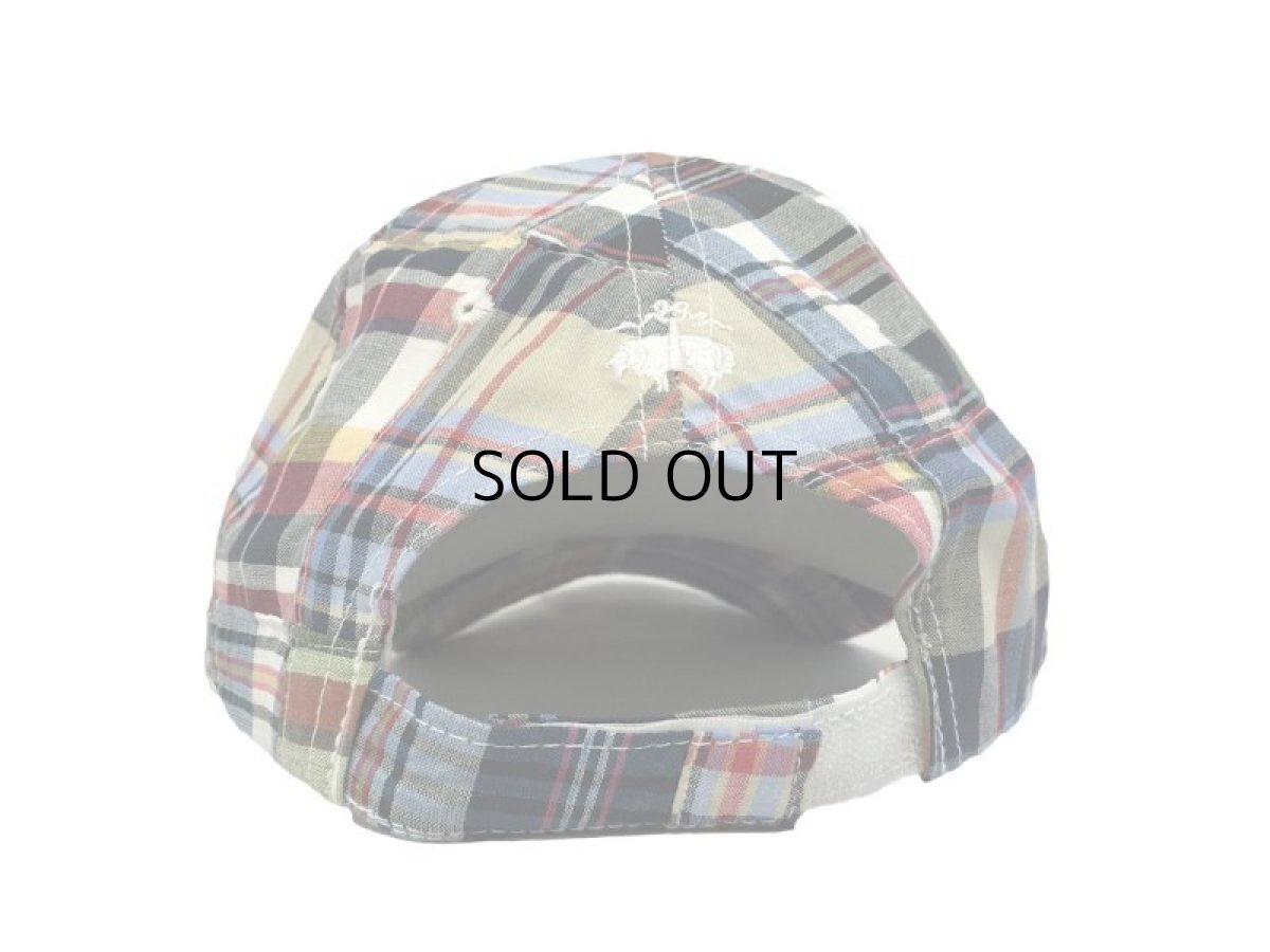 画像3: BROOKS BROTHERS MADRAS CHECK BASEBALL CAP (3)