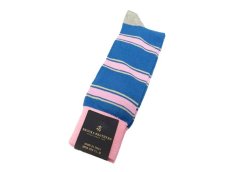 画像1: BROOKS BROTHERS BORDER SOCKS (1)