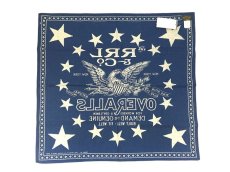 画像2: RRL INDIGO BANDANNA【EAGLE STAR】 (2)