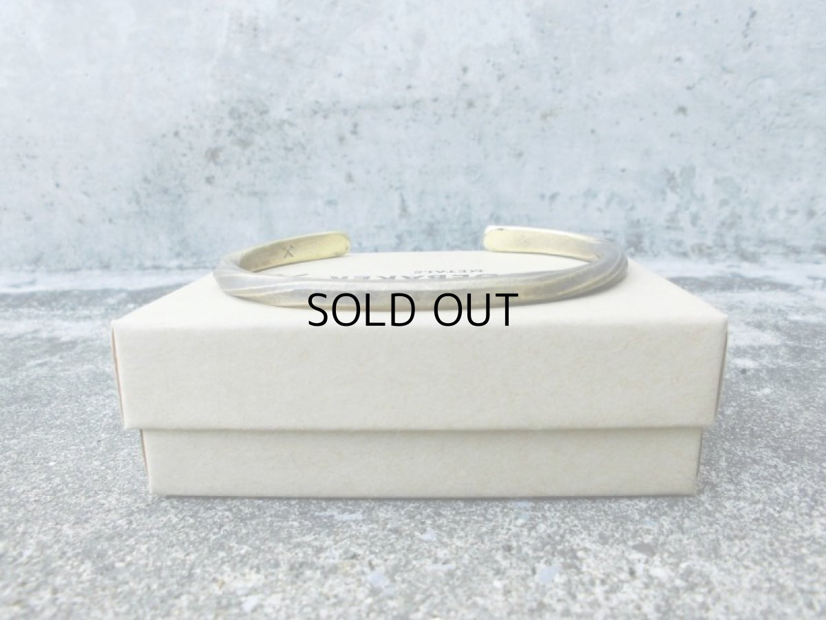 画像4: STUDEBAKER METALS TWIST CAFF BANGLE (4)