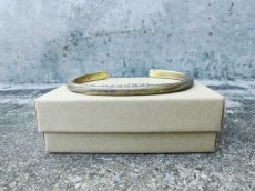 画像4: STUDEBAKER METALS TWIST CAFF BANGLE【BRASS】 (4)