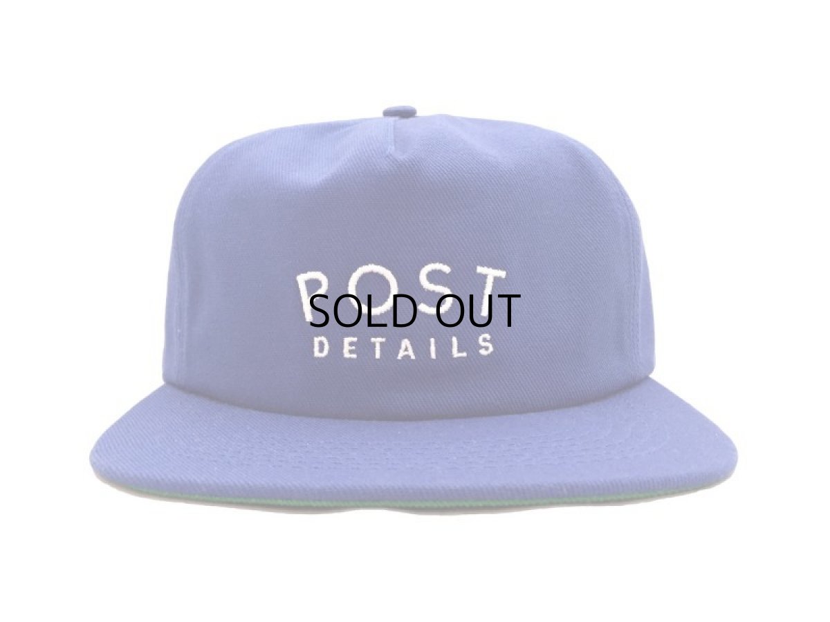 画像2: POST DETAILS STANDARD LOGO SNAPBACK CAP (2)