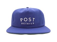 画像2: POST DETAILS STANDARD LOGO SNAPBACK CAP【BLUE】 (2)