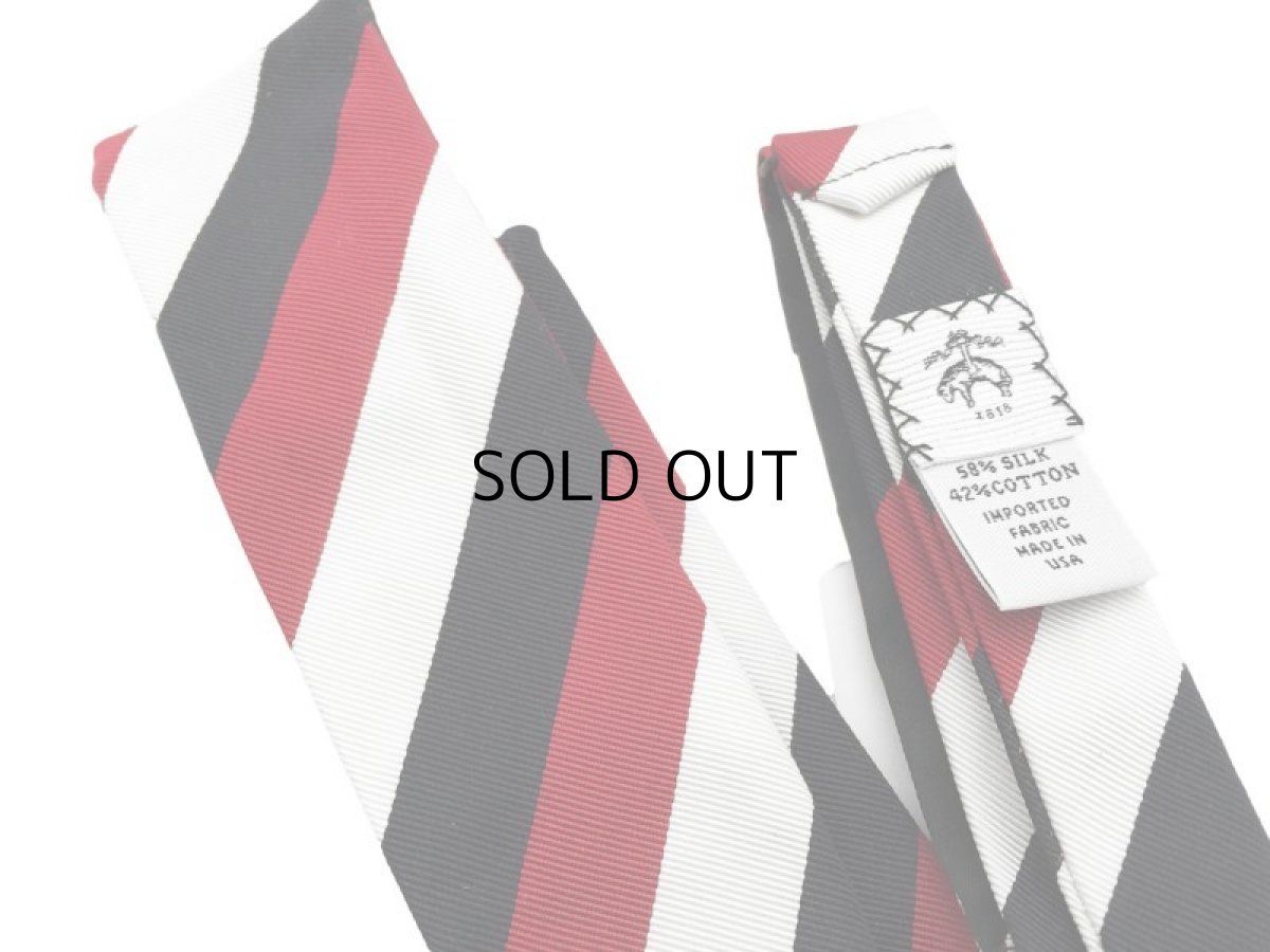 画像2: BLACK FLEECE TRIPLE GUARD STRIPE TRICOLORE BOW TIE (2)