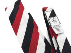 画像2: BLACK FLEECE TRIPLE GUARD STRIPE TRICOLORE BOW TIE (2)