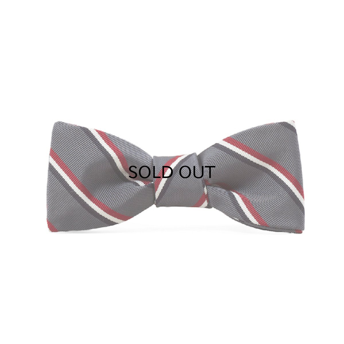 画像1: BLACK FLEECE TRICOLORE STRIPE BOW TIE (1)