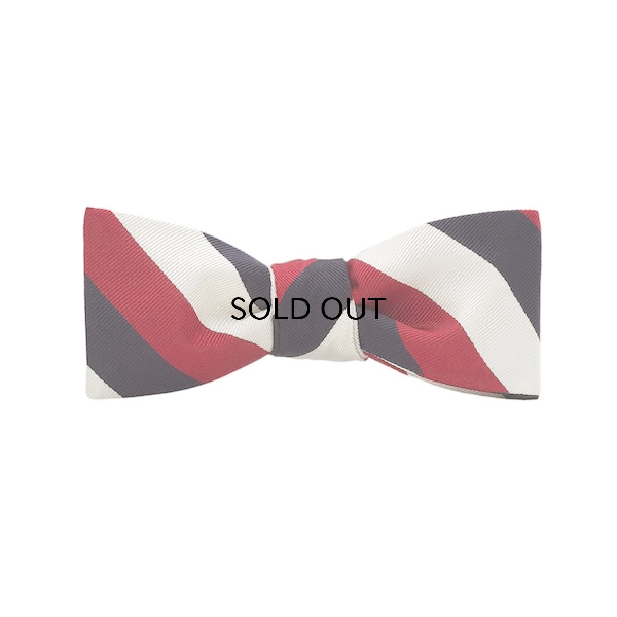 画像1: BLACK FLEECE TRIPLE GUARD STRIPE TRICOLORE BOW TIE (1)