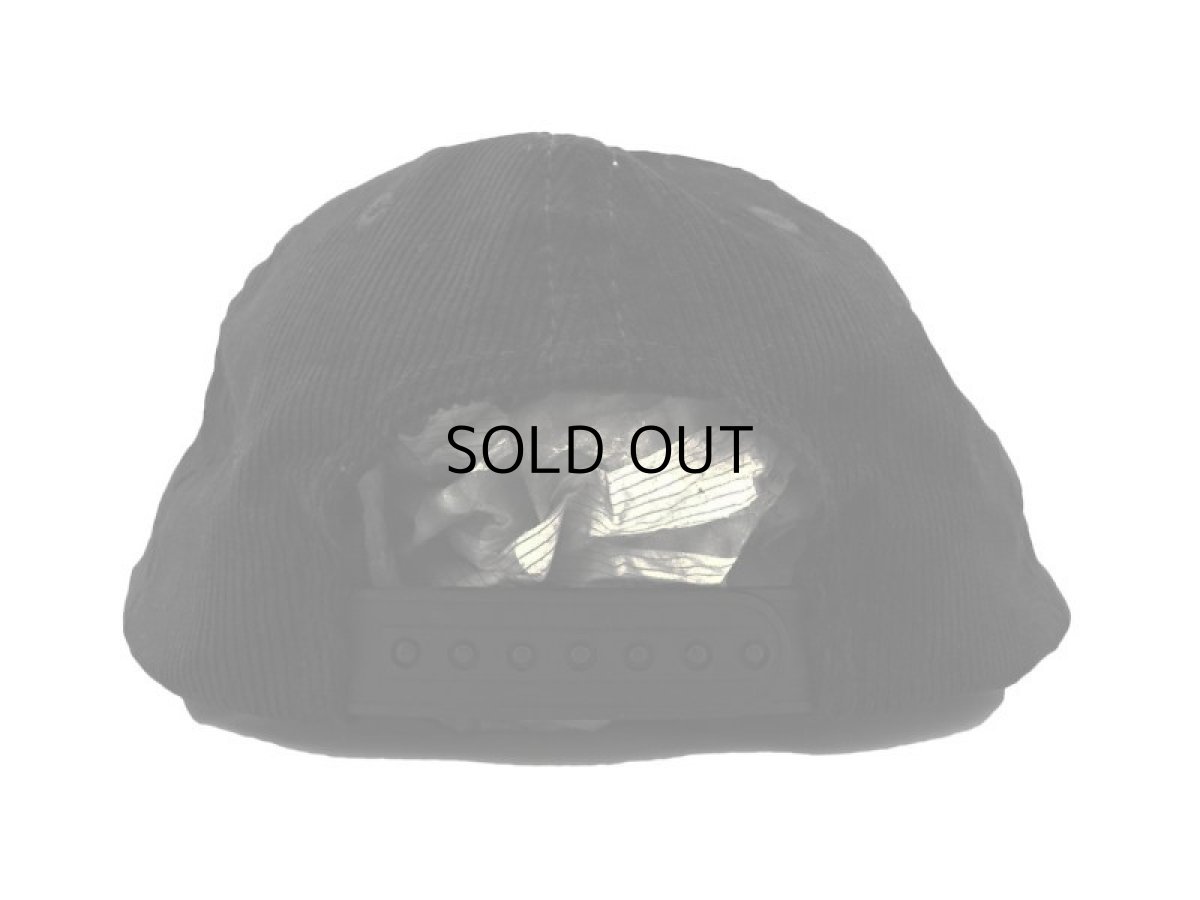画像4: BRAIN DEAD LOGO CORDUROY 6 PANEL SNAPBACK CAP (4)