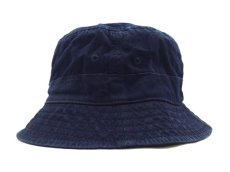 画像2: J.CREW JAPANESE INDIGO COTTON BUCKET HAT (2)