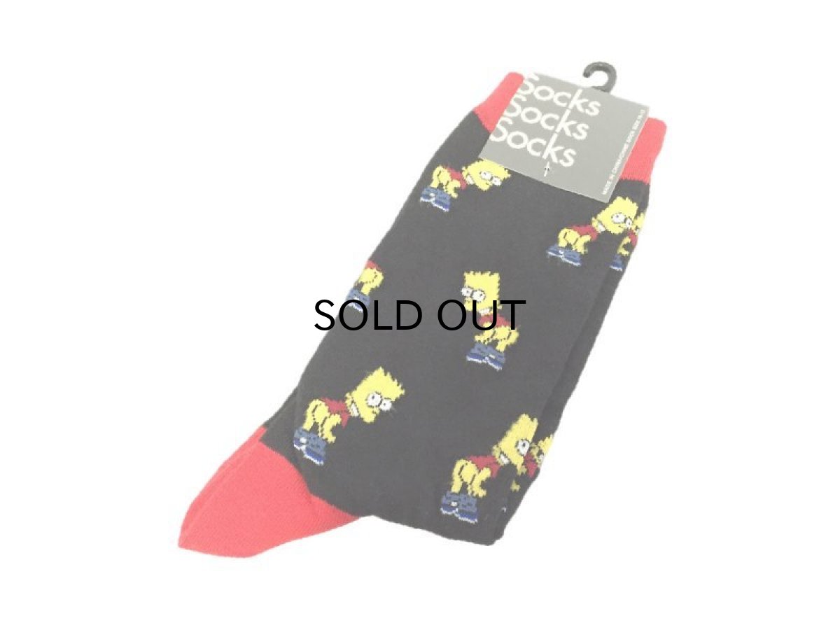 画像1: THE SIMPSONS ASS OUT BART SOCKS (1)