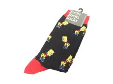 画像1: THE SIMPSONS ASS OUT BART SOCKS (1)