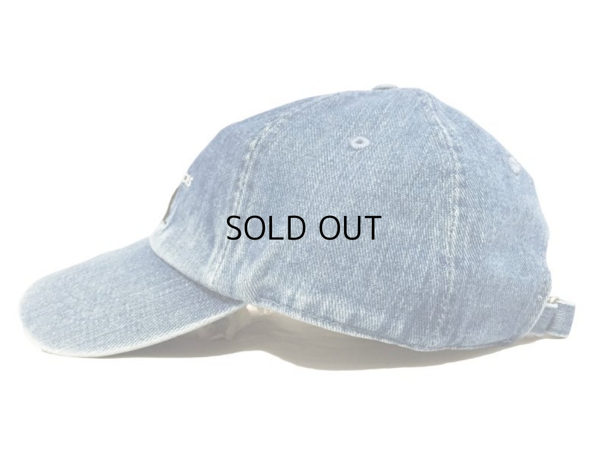 画像4: CALVIN KLEIN JEANS X UO CK LOGO WASH DENIM BASEBALL CAP (4)