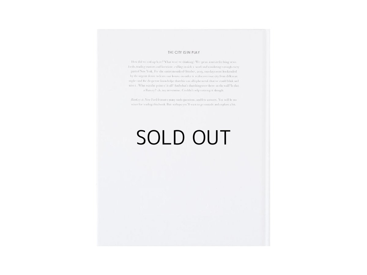 画像2: BANKSY IN NEW YORK BOOK (2)