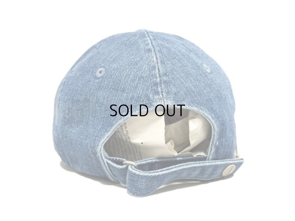 画像3: CALVIN KLEIN JEANS X UO CK LOGO WASH DENIM BASEBALL CAP (3)