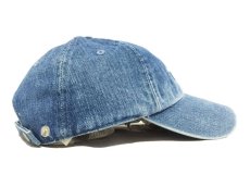 画像2: CALVIN KLEIN JEANS X UO CK LOGO WASH DENIM BASEBALL CAP (2)