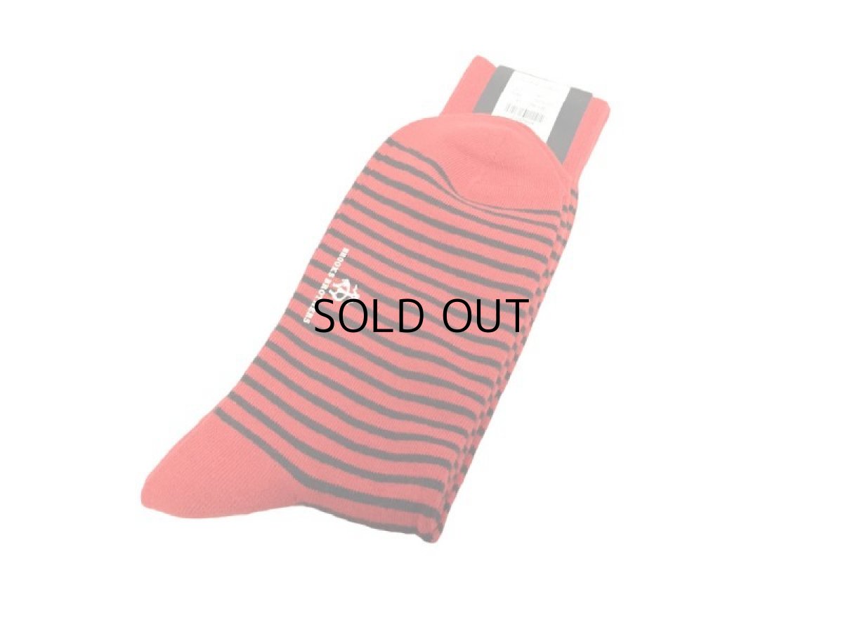 画像2: BROOKS BROTHERS BORDER SOCKSBROOKS (2)