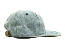 画像2: PATERSON LEAGUE 6PANEL WASH DENIM CLUB CAP (2)