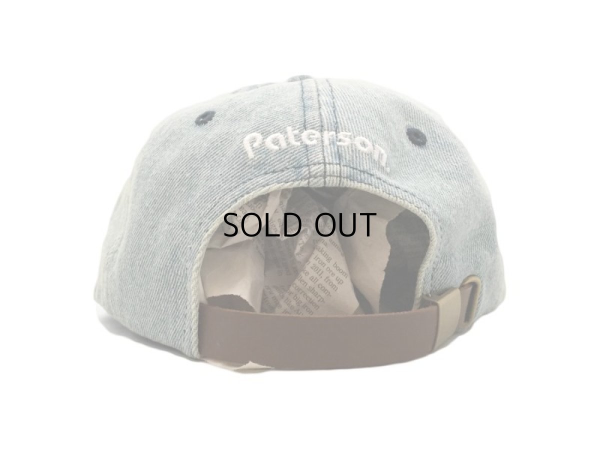 画像3: PATERSON LEAGUE 6PANEL WASH DENIM CLUB CAP (3)