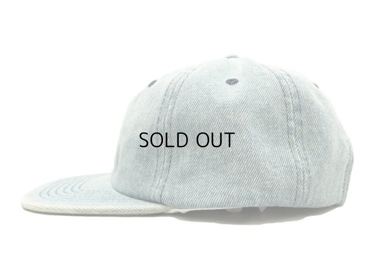 画像4: PATERSON LEAGUE 6PANEL WASH DENIM CLUB CAP (4)