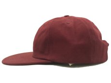 画像5: LABOR SCRIPT LOGO 6 PANEL CAP【BURGUNDY】 (5)