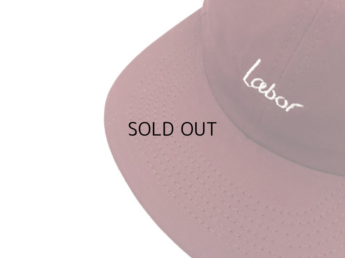画像2: LABOR SCRIPT LOGO 6 PANEL CAP (2)