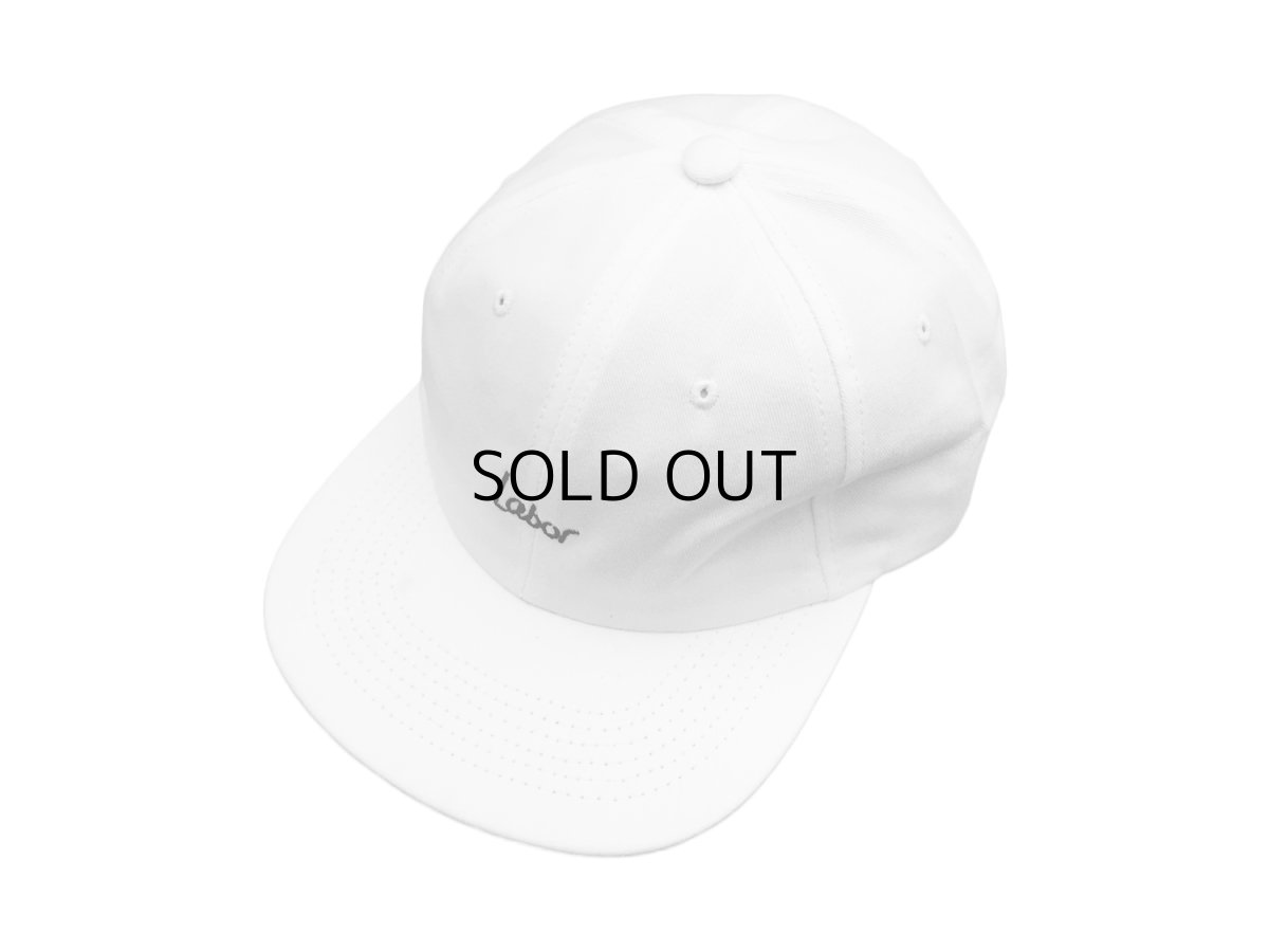 画像1: LABOR SCRIPT LOGO 6 PANEL CAP【WHITE】 (1)