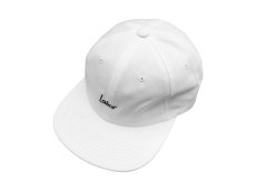 画像1: LABOR SCRIPT LOGO 6 PANEL CAP【WHITE】 (1)