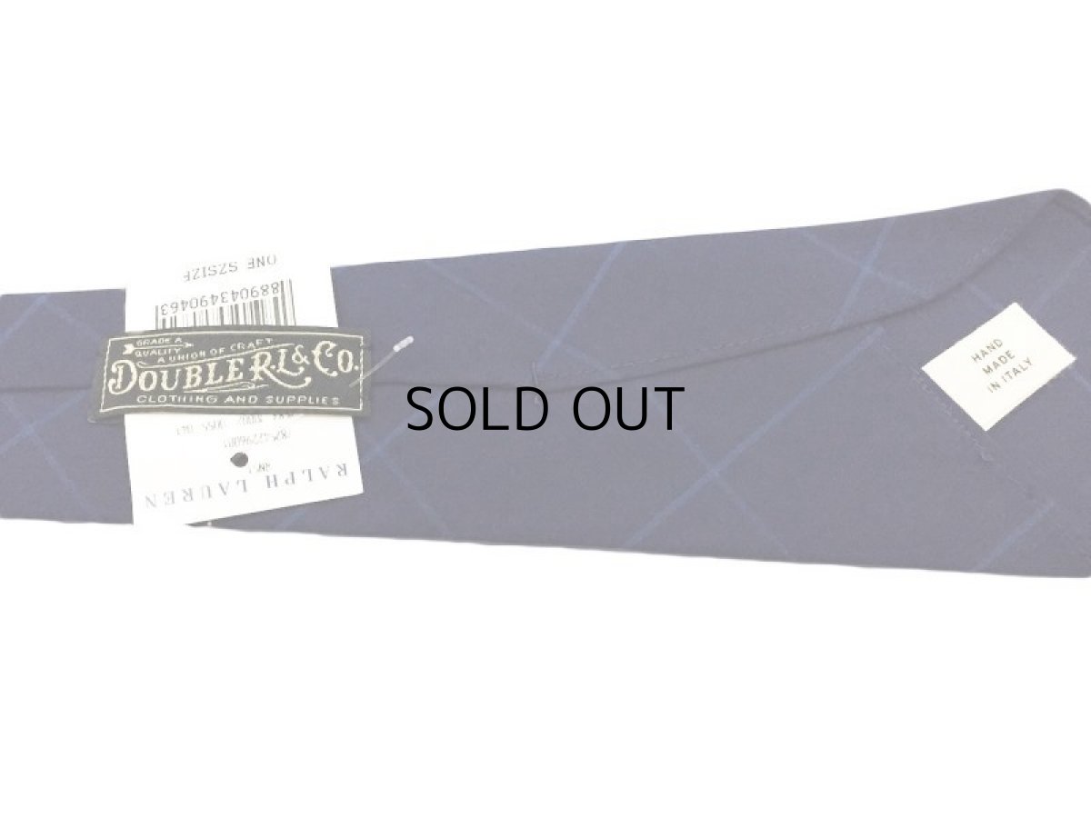 画像3: RRL NAVY CHECK TIE (3)