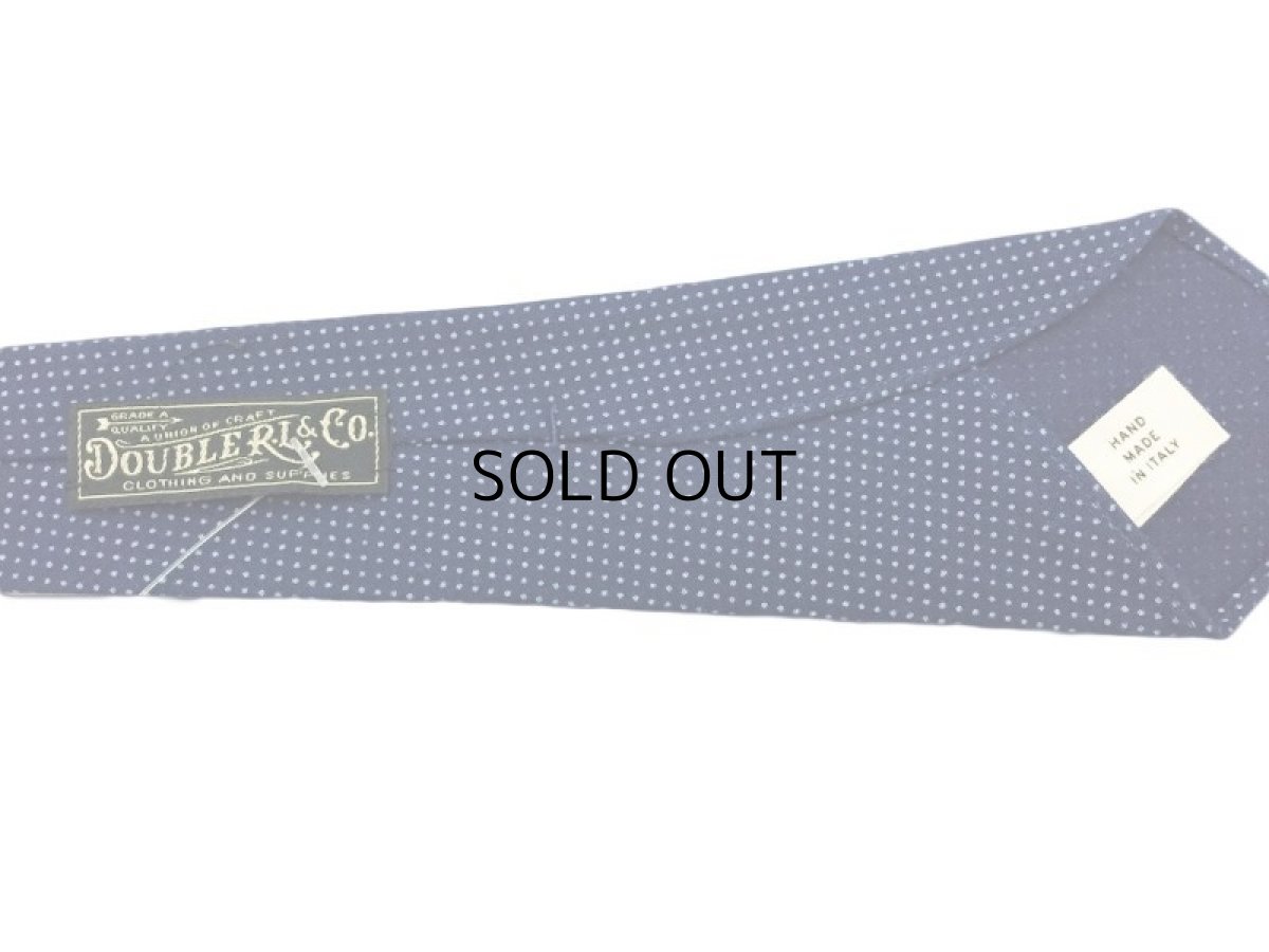 画像3: RRL INDIGO DOT TIE (3)