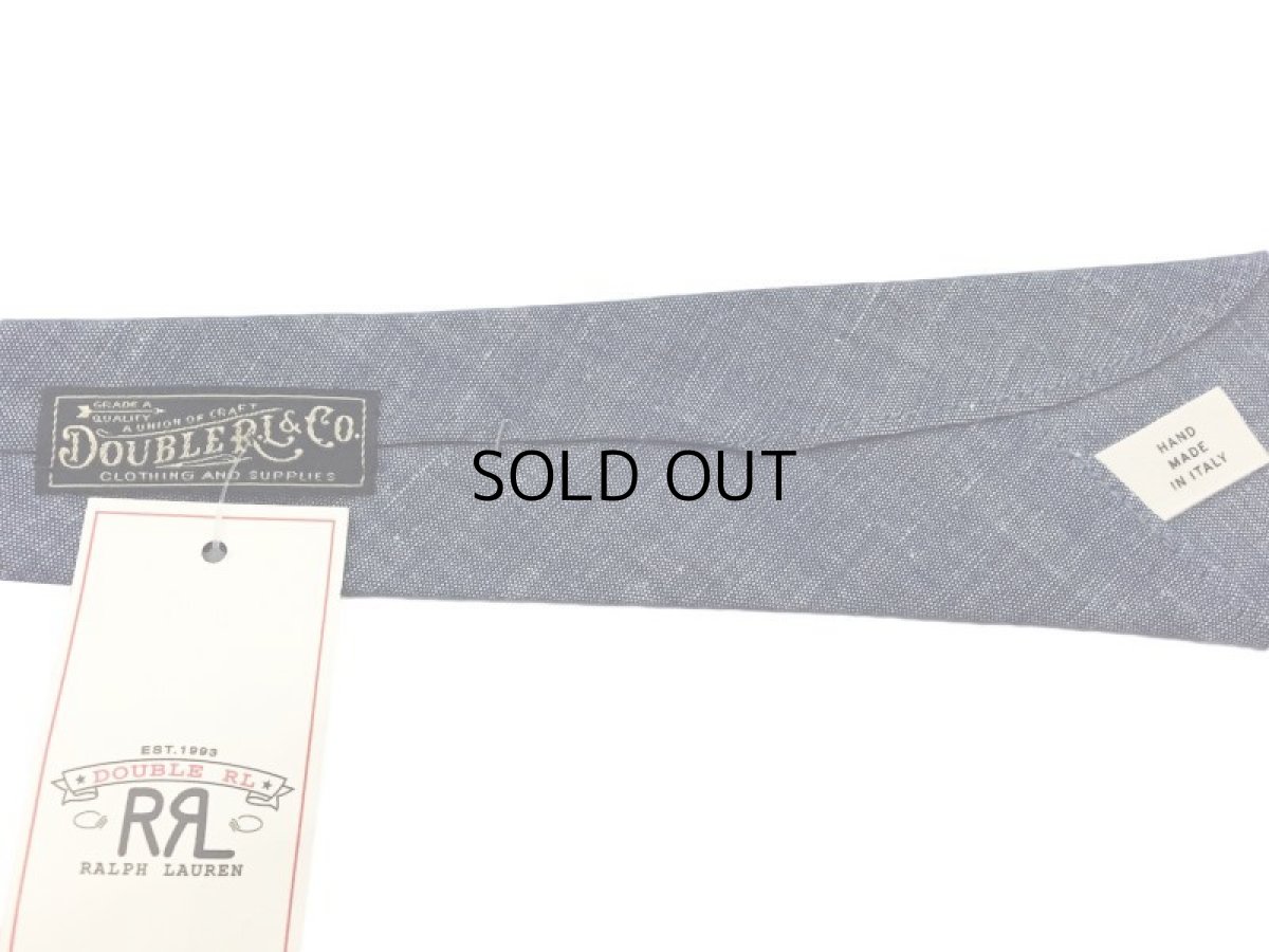 画像3: RRL CHAMBRAY TIE (3)