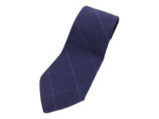 画像1: RRL NAVY CHECK TIE (1)