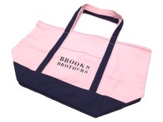 画像1: BROOKS BROTHERS CANVAS TOTE BAG (1)