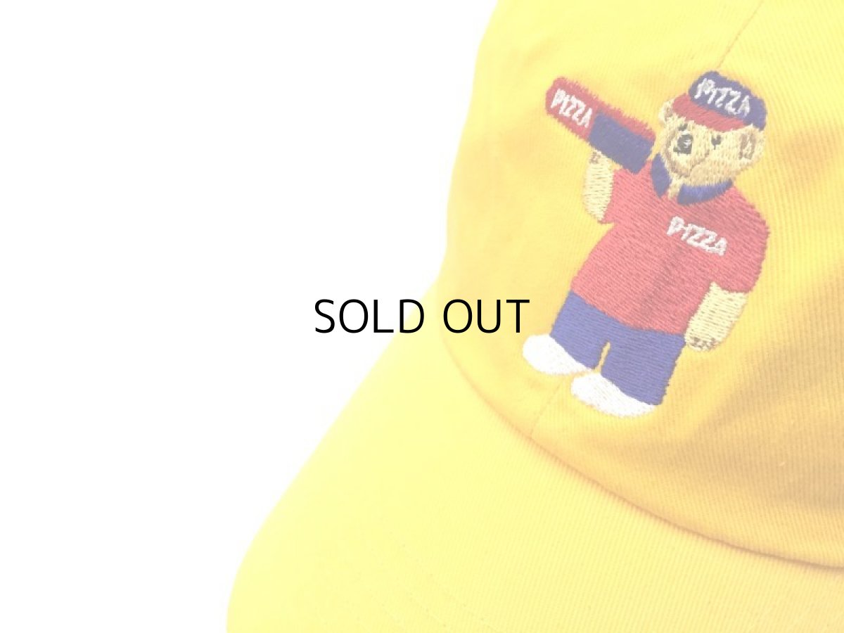画像2: PIZZA SKATEBOARDS DELIVERY PIZZA BEAR CAP (2)