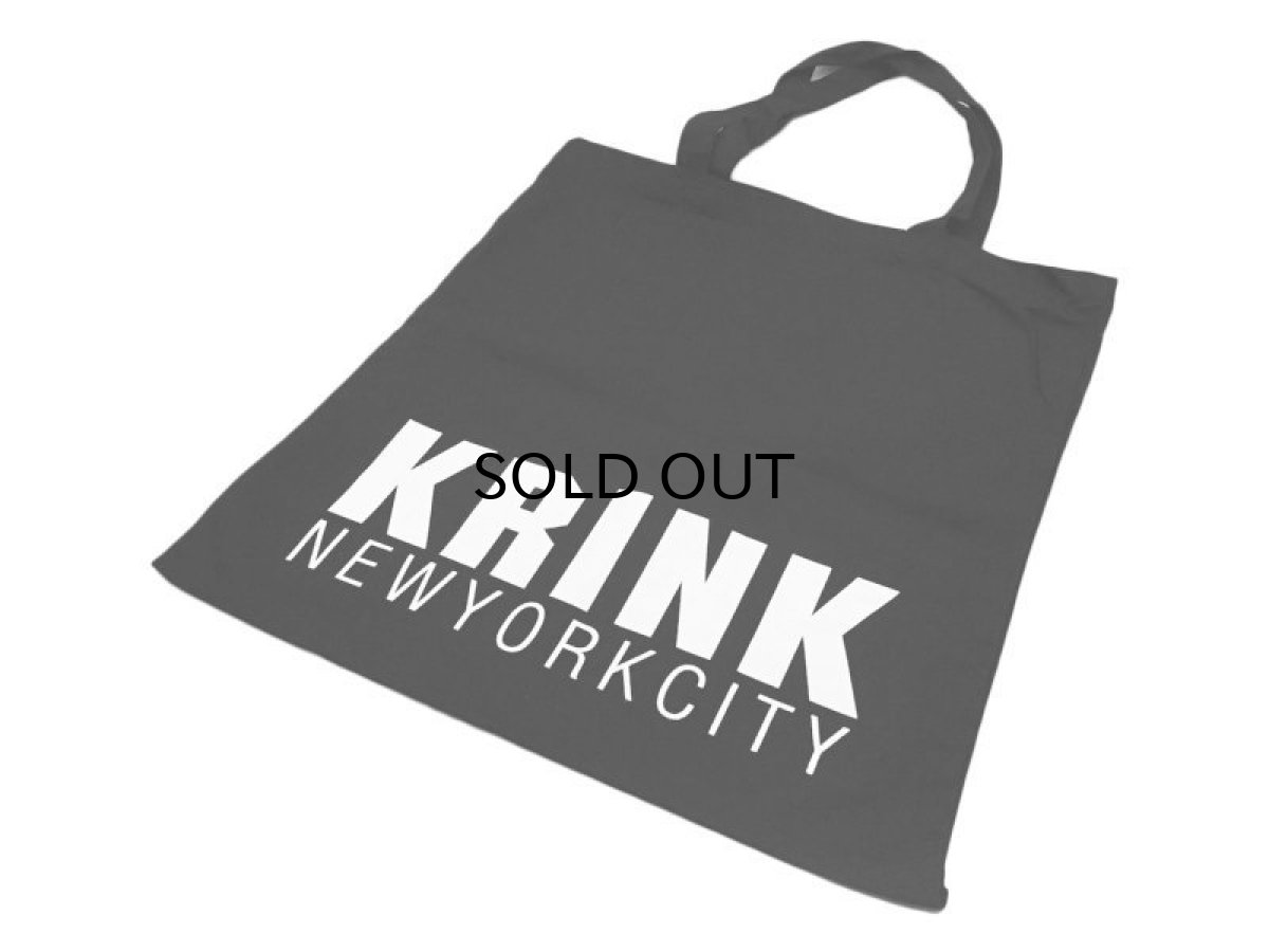 画像1: KRINK LOGO TOTE BAG (1)