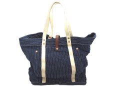 画像3: RRL WABASH STRIPE PRINT TOTE BAG (3)