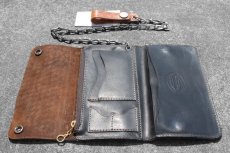 画像2: RRL RYDER CHAIN LEATHER WALLET (2)