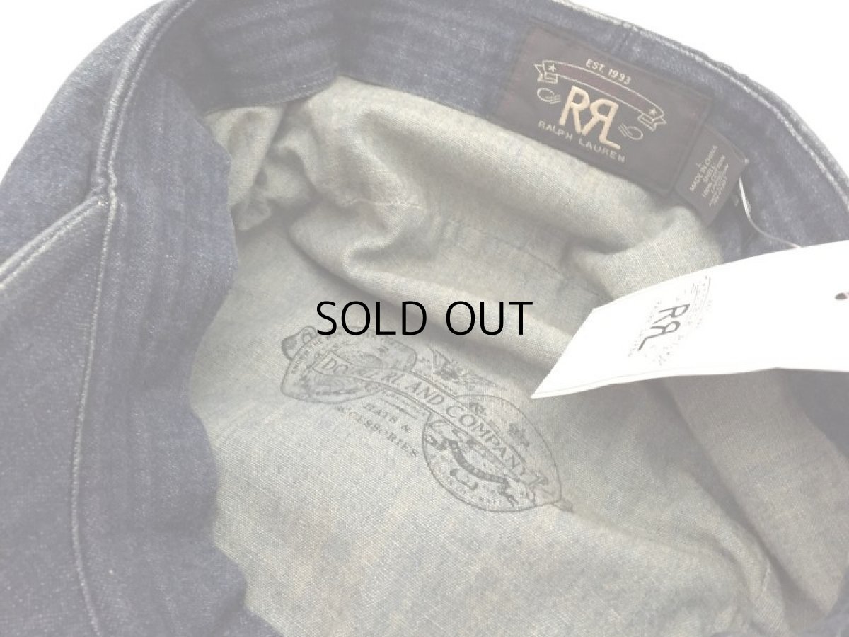 画像5: RRL DENIM NEWSBOY CAP (5)
